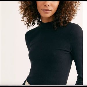 NWT Free People The Rickie Top Black XS